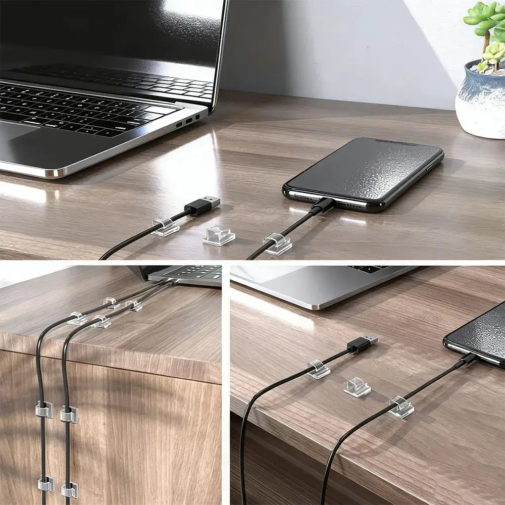 Cable Organizer Clips | Heavy Duty Nylon | PriceLows™