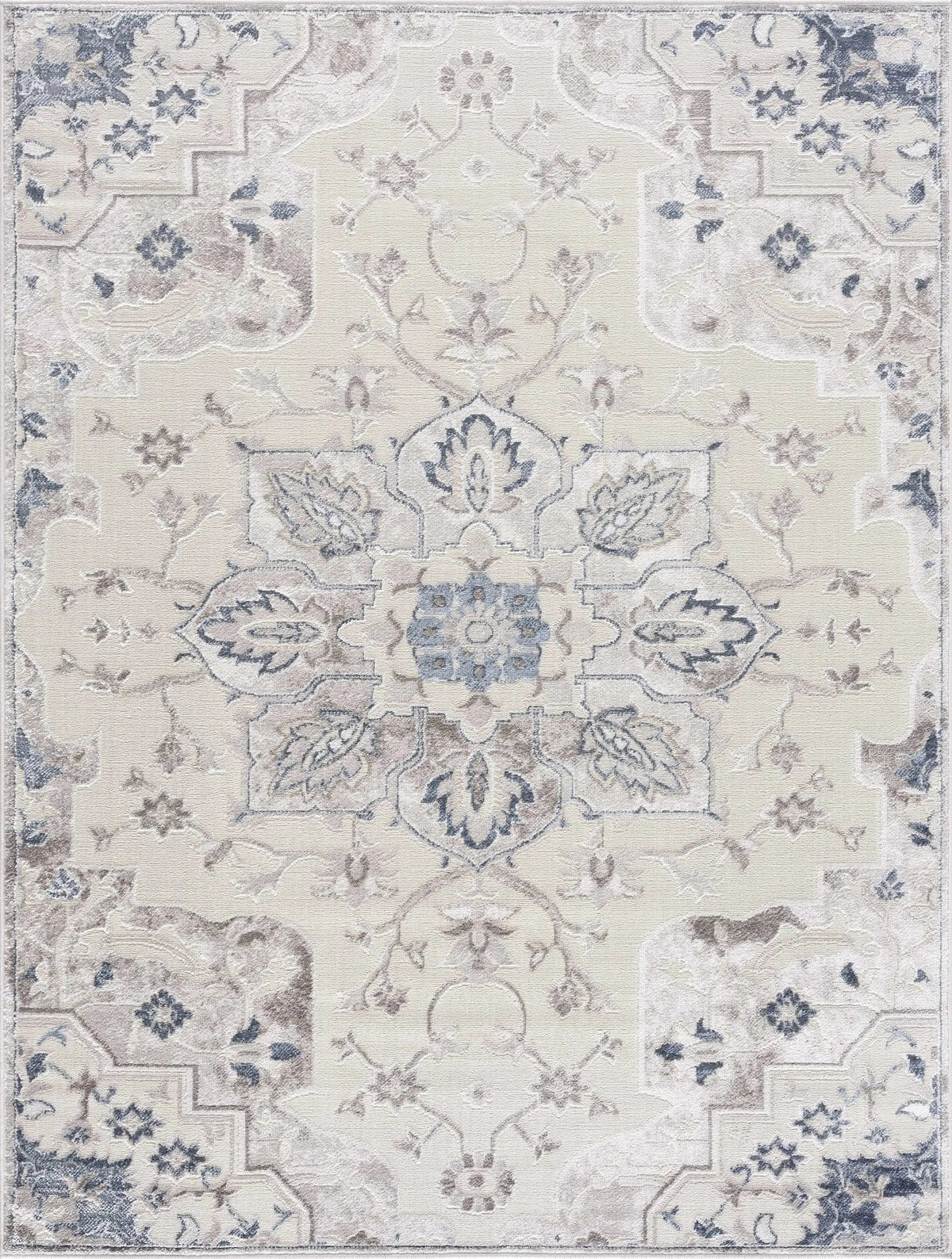 Calum Blue & Gray Area Rug from PriceLows™