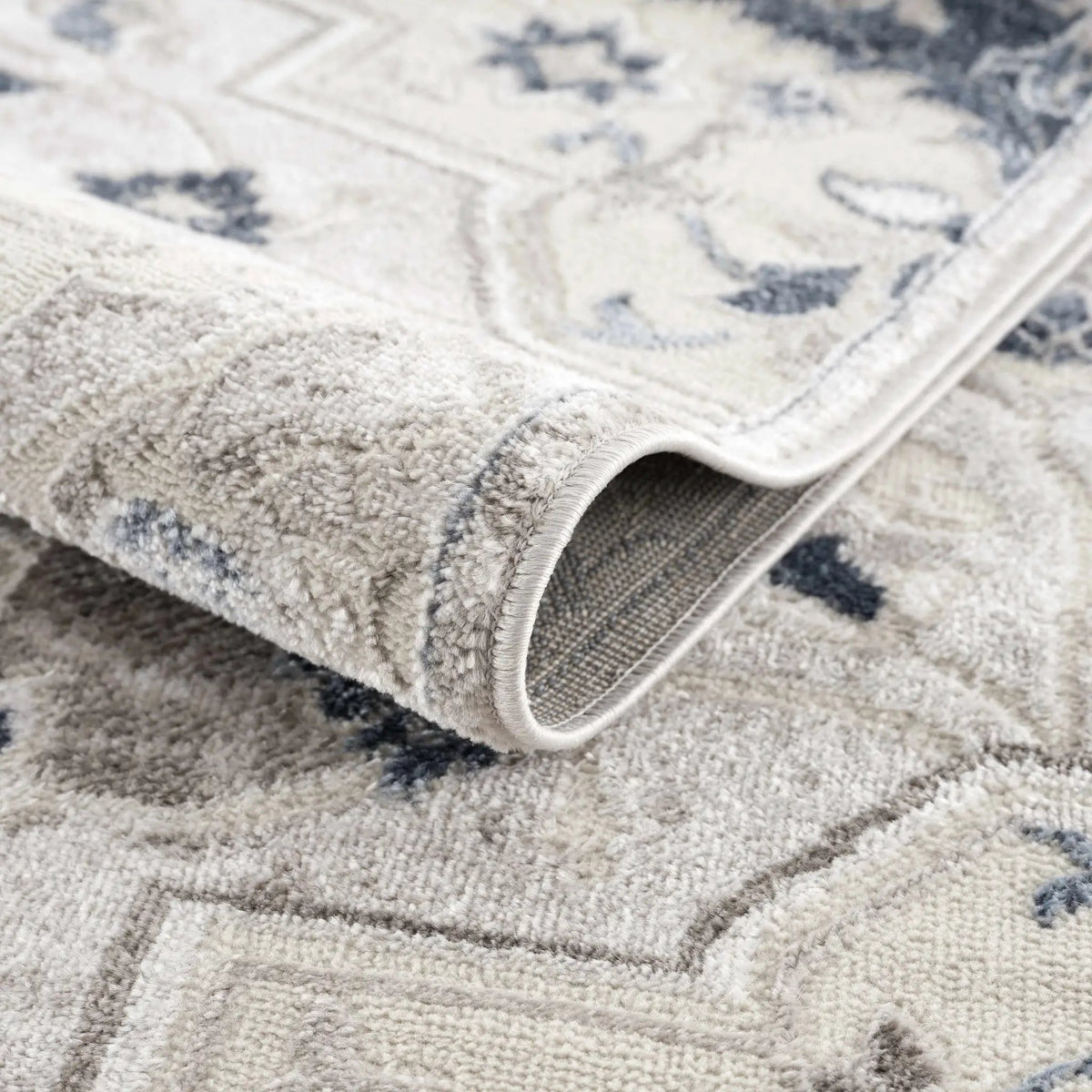 Calum Blue & Gray Area Rug from PriceLows™