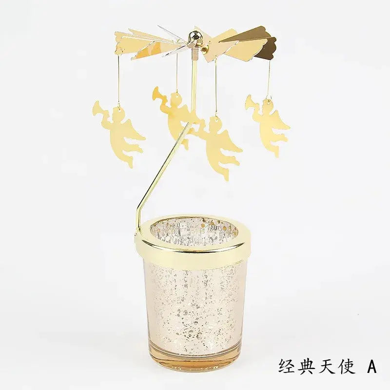 Candleholders | Rotating Snowflake Deer | PriceLows™
