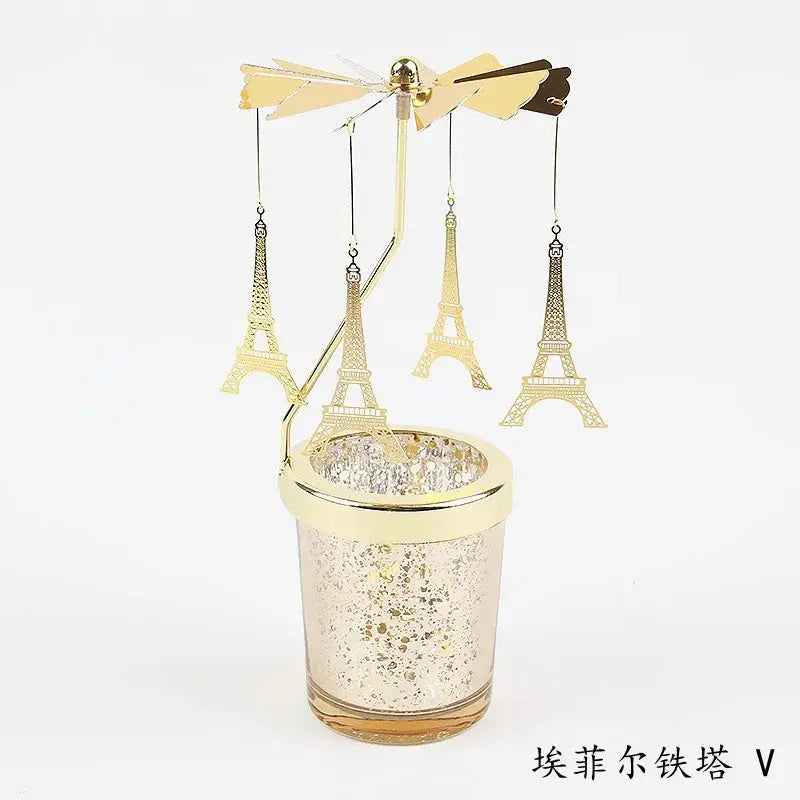 Candleholders | Rotating Snowflake Deer | PriceLows™