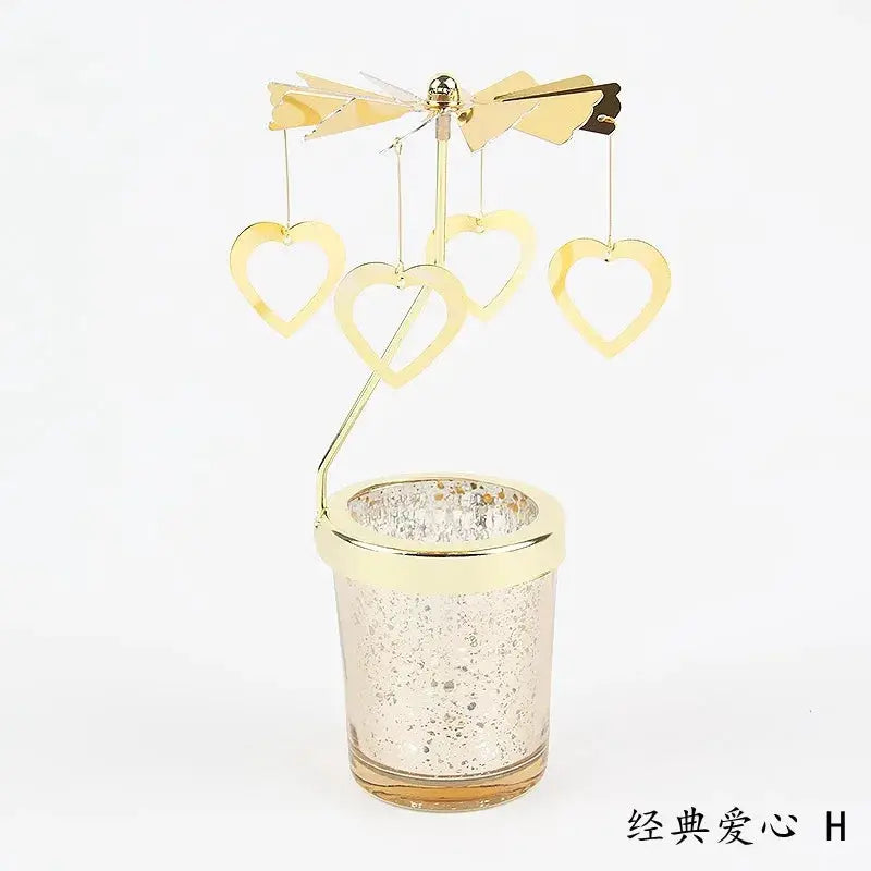Candleholders | Rotating Snowflake Deer | PriceLows™