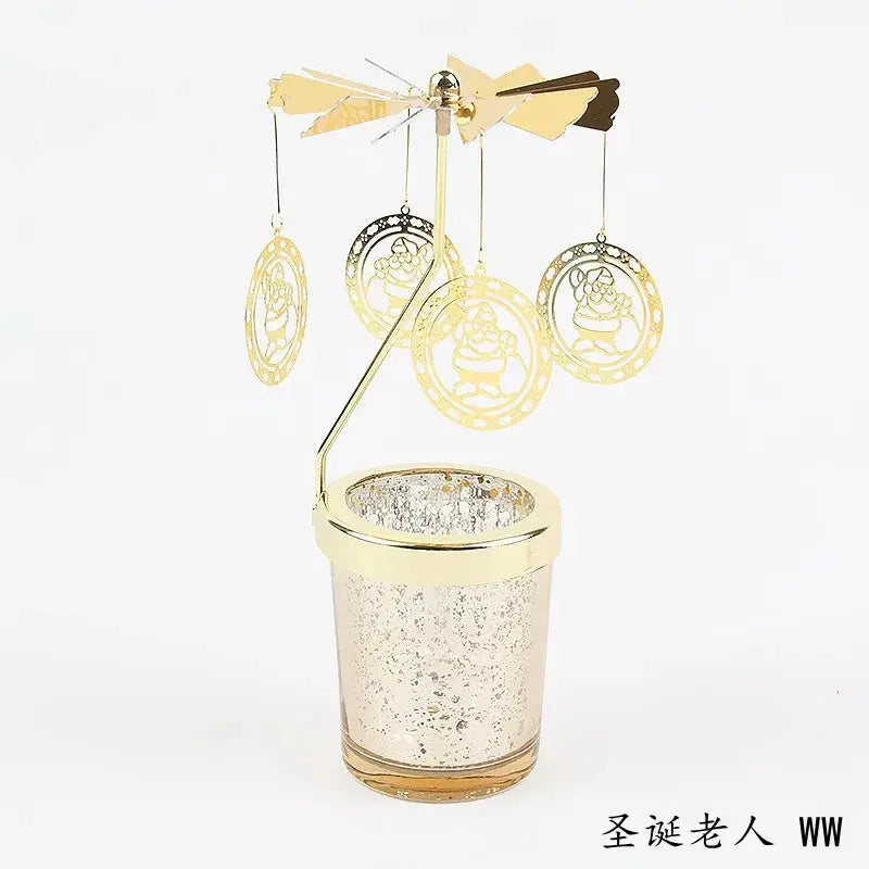 Candleholders | Rotating Snowflake Deer | PriceLows™