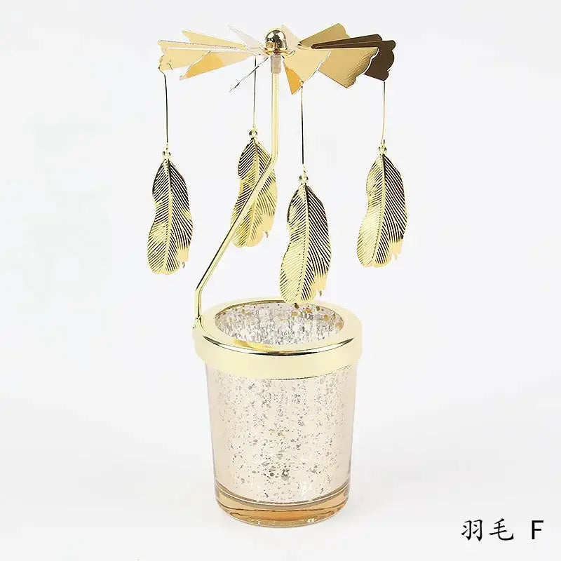 Candleholders | Rotating Snowflake Deer | PriceLows™