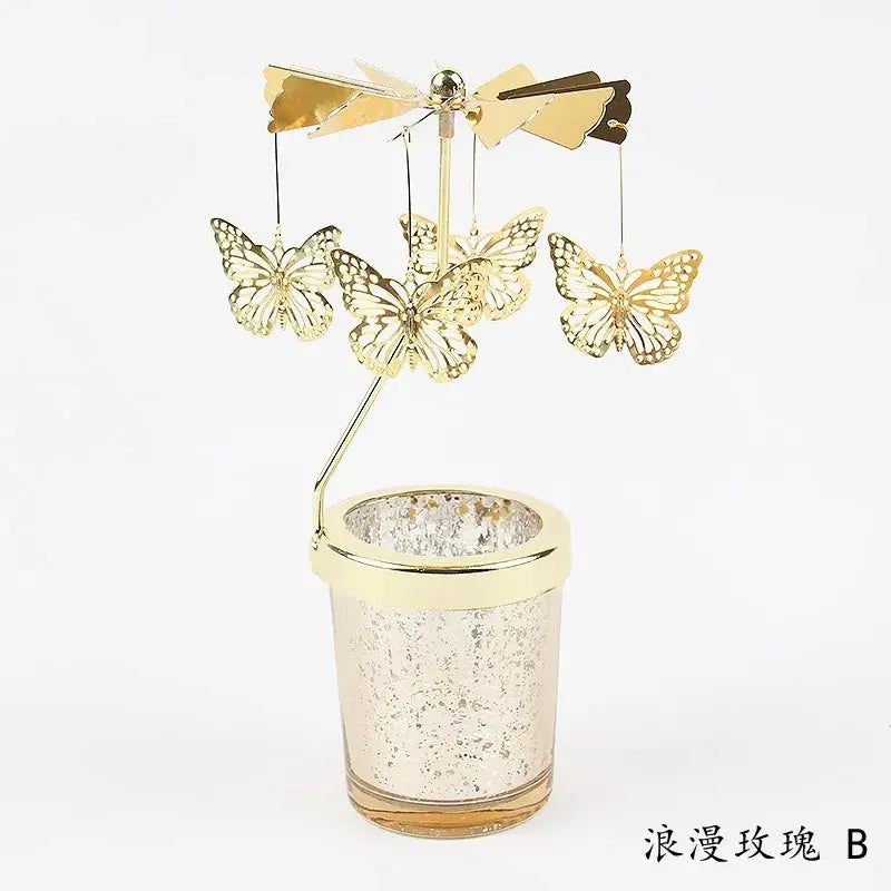 Candleholders | Rotating Snowflake Deer | PriceLows™