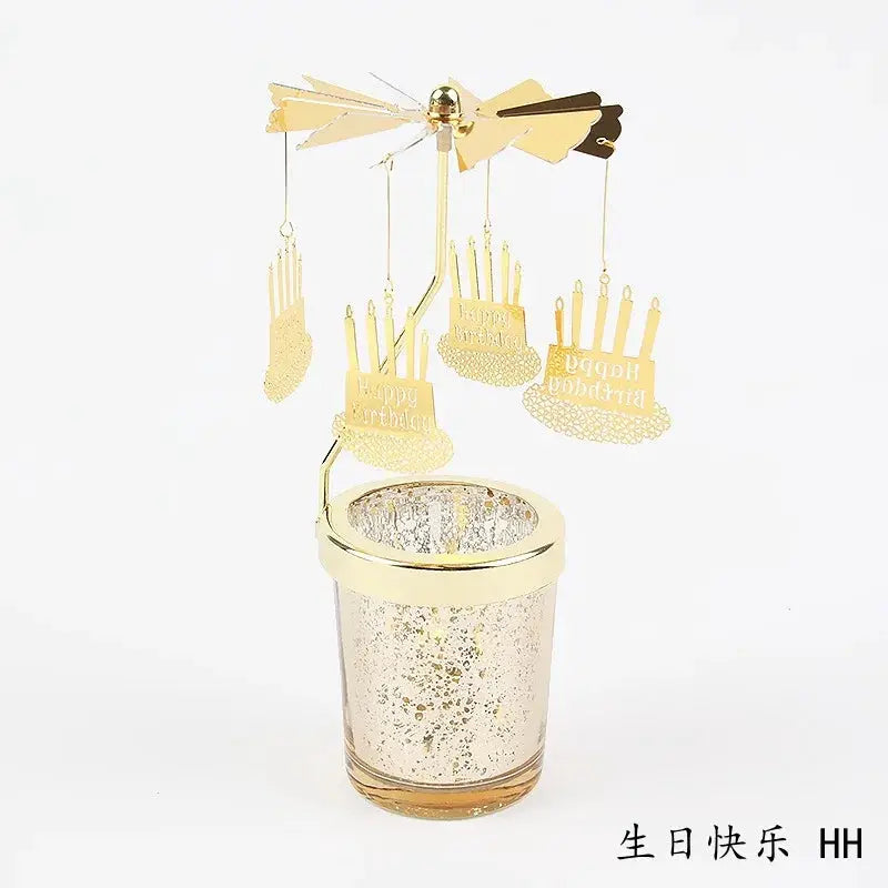 Candleholders | Rotating Snowflake Deer | PriceLows™