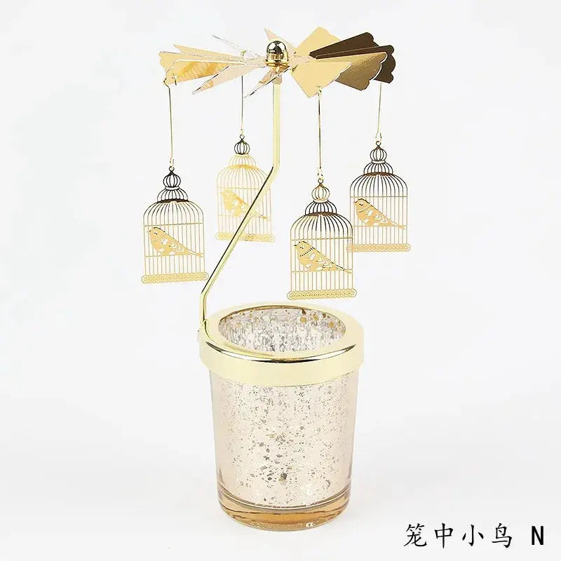 Candleholders | Rotating Snowflake Deer | PriceLows™