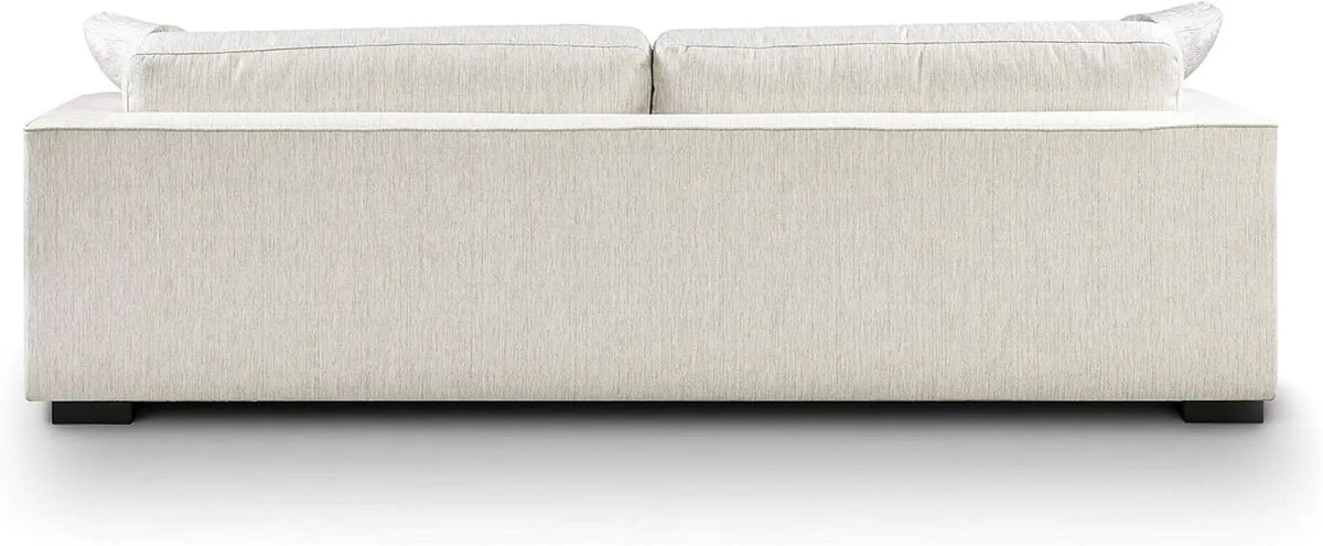 Capri Fabric Sofa Bright Ash Down Pillows Modern Living from PriceLows™