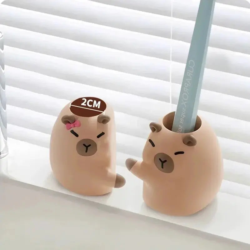 Capybara Toothbrush Holder | Hanging & Stand | PriceLows™