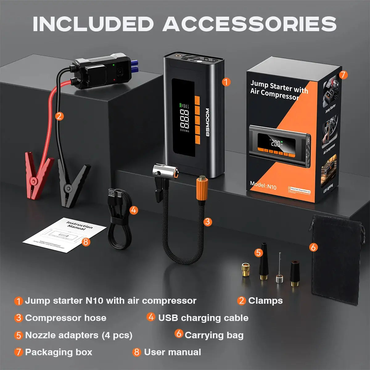 Car Jump Starter | 1500A Peak | PriceLows™