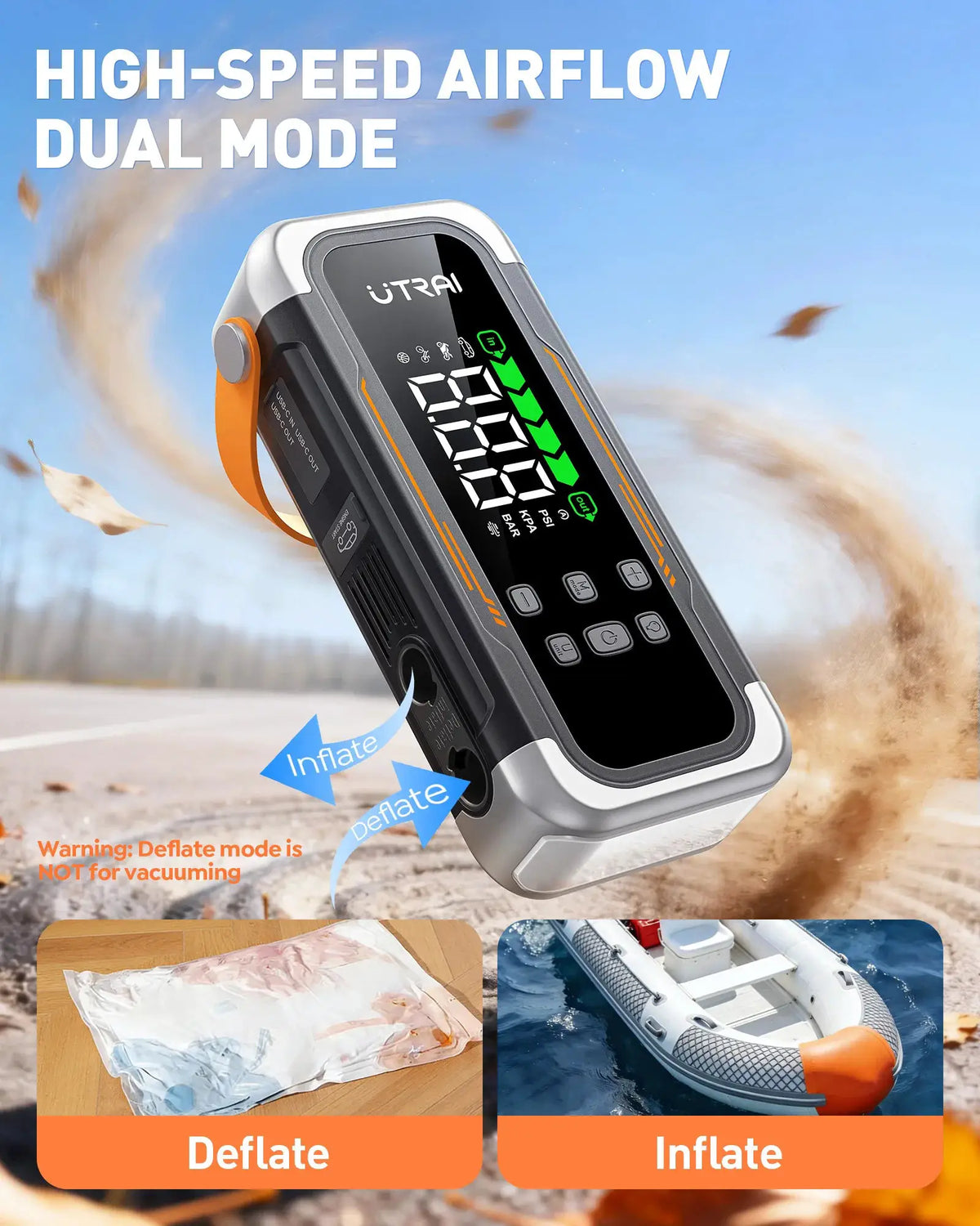 Car Jump Starter | 150PSI Air Pump | PriceLows™