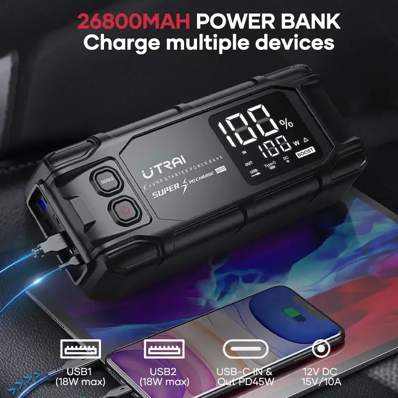 Car Jump Starter | 26800mAh | PriceLows™