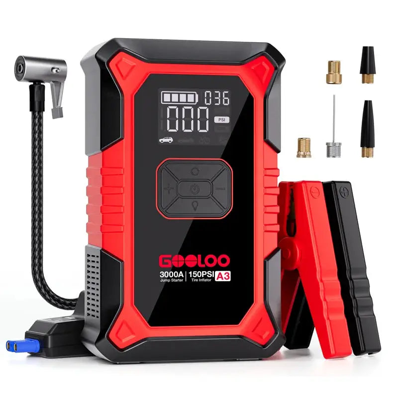Car Jump Starter | 3000A Peak | PriceLows™