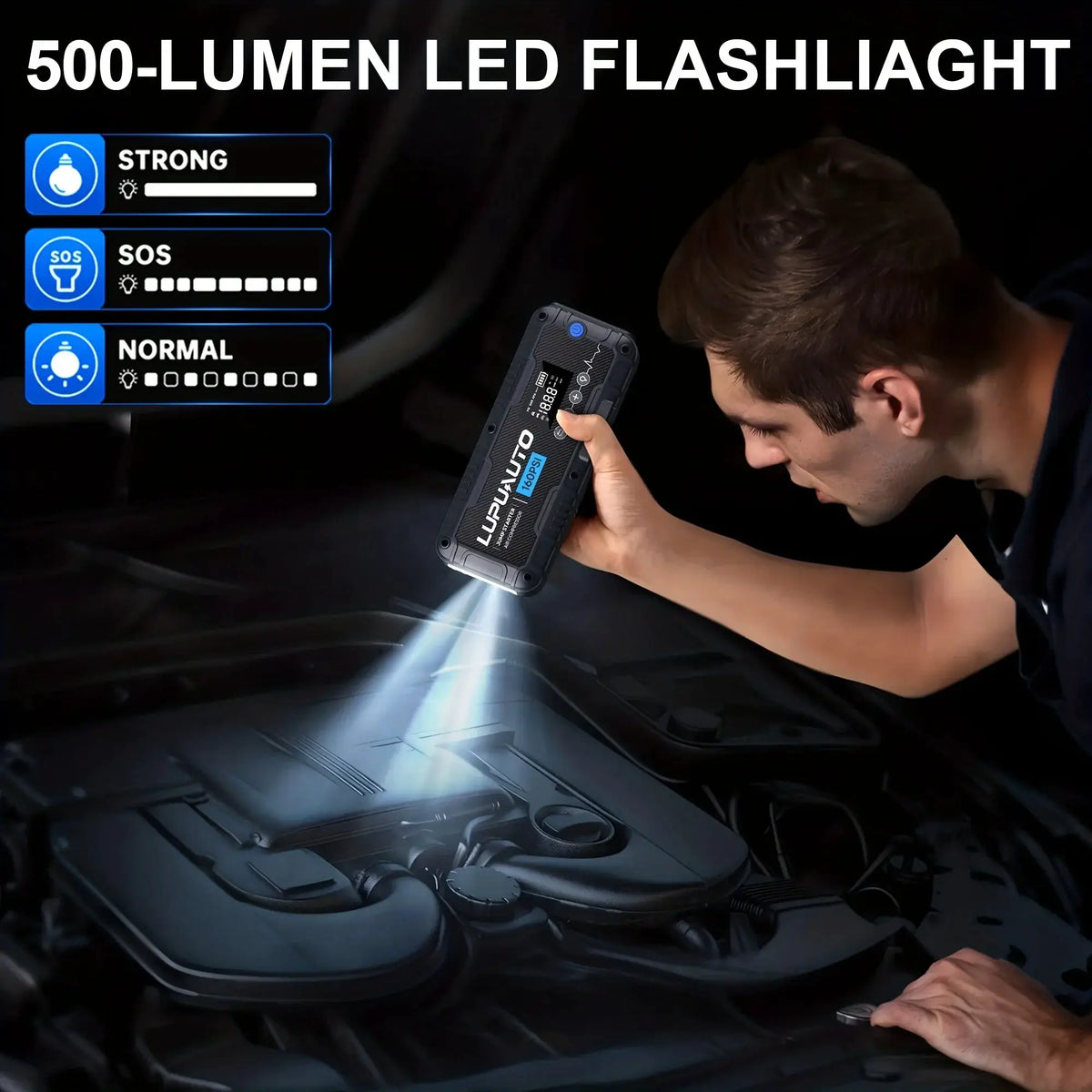 Car Jump Starter | 4000A Peak Current | PriceLows™