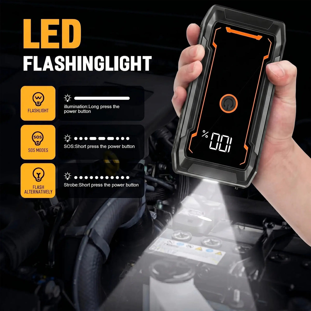 Car Jump Starter | 4000A Peak | PriceLows™