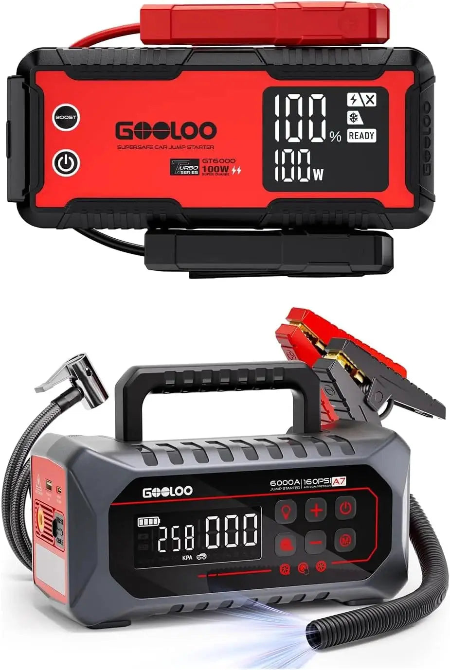 Car Jump Starter | 6000A Peak Current | PriceLows™