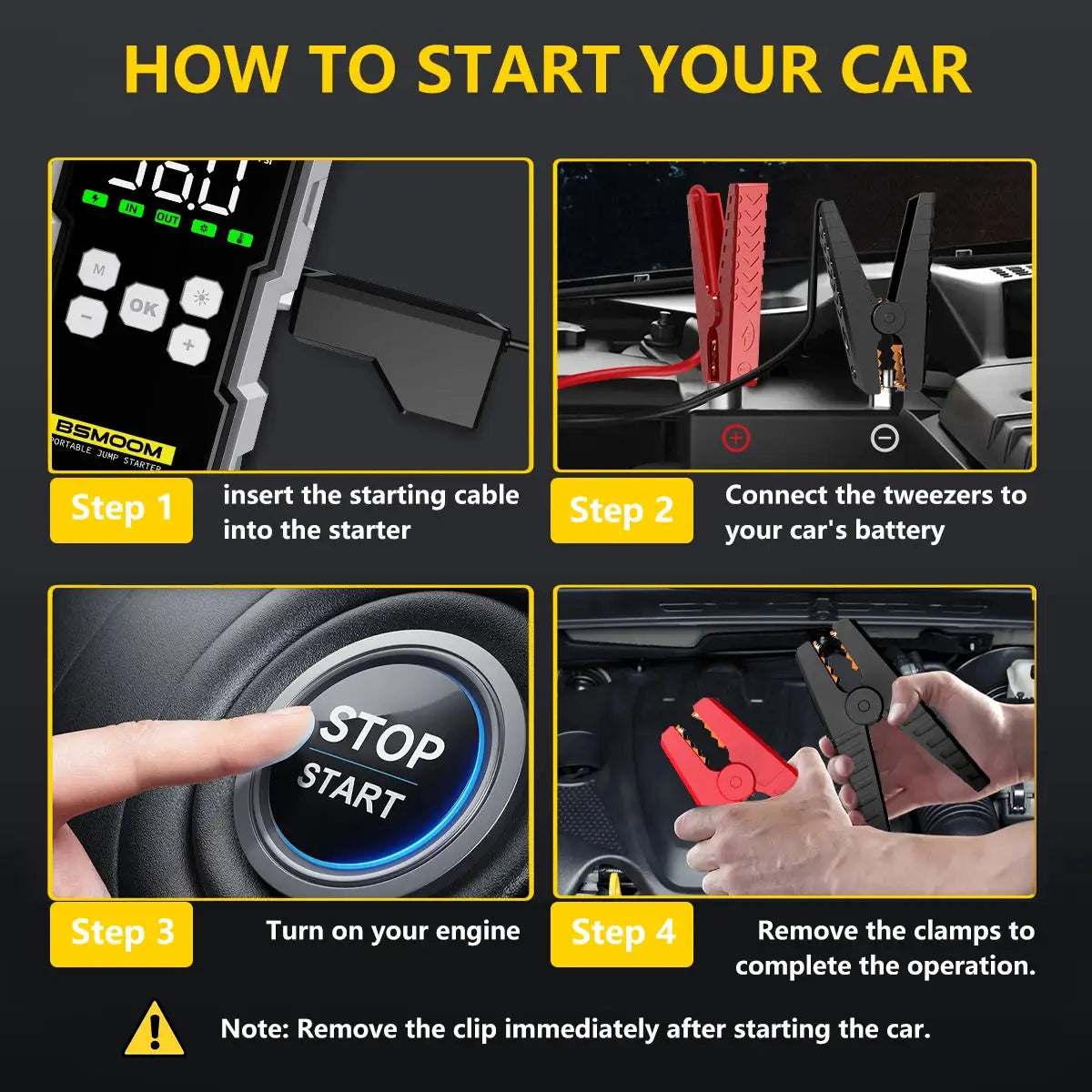 Car Jump Starter | 7000A Peak & Air Compressor | PriceLows™