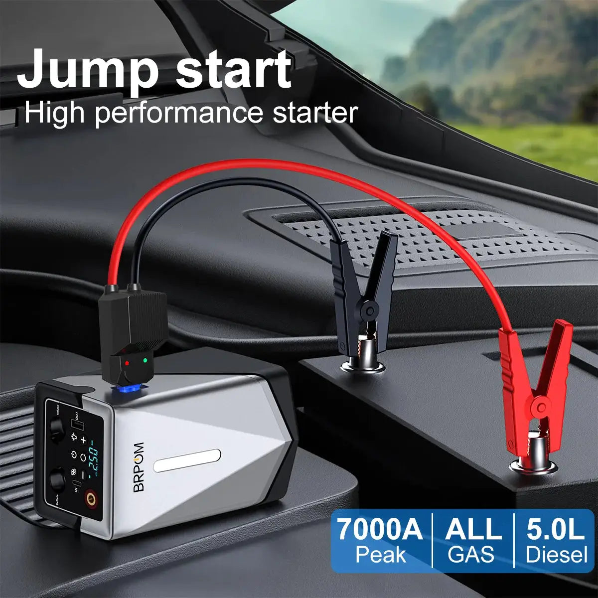 Car Jump Starter | 7000A Peak | PriceLows™