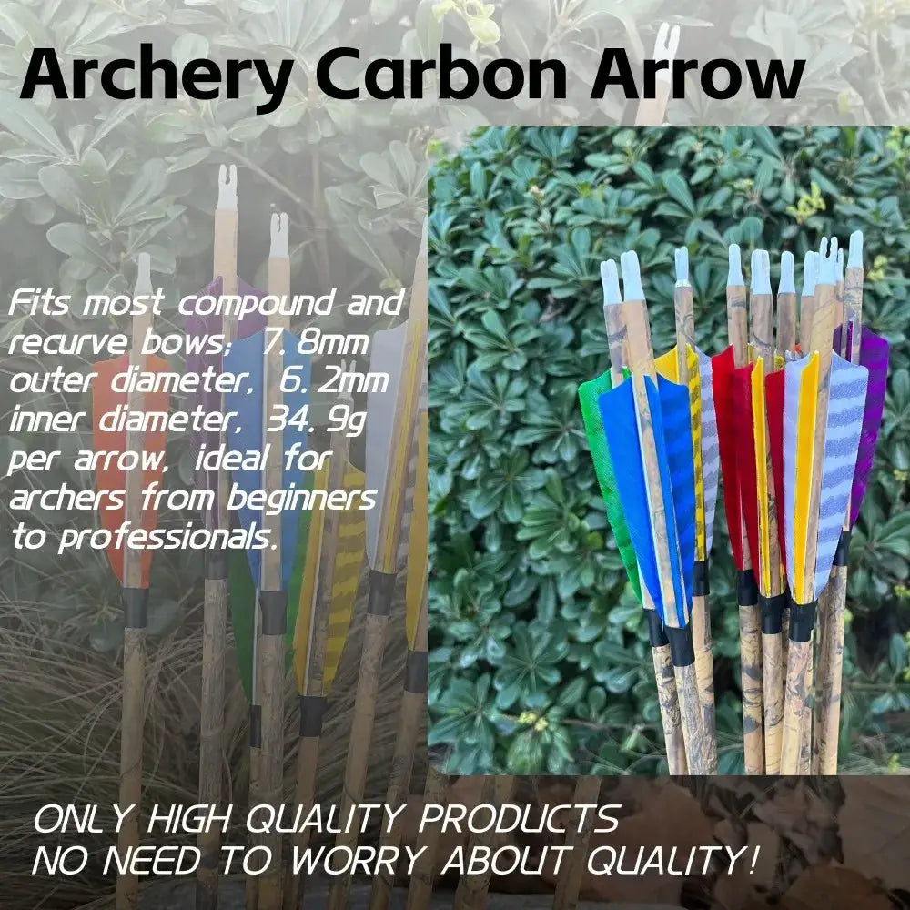 Carbon Arrows | 30 Inch 500 Spine | PriceLows™