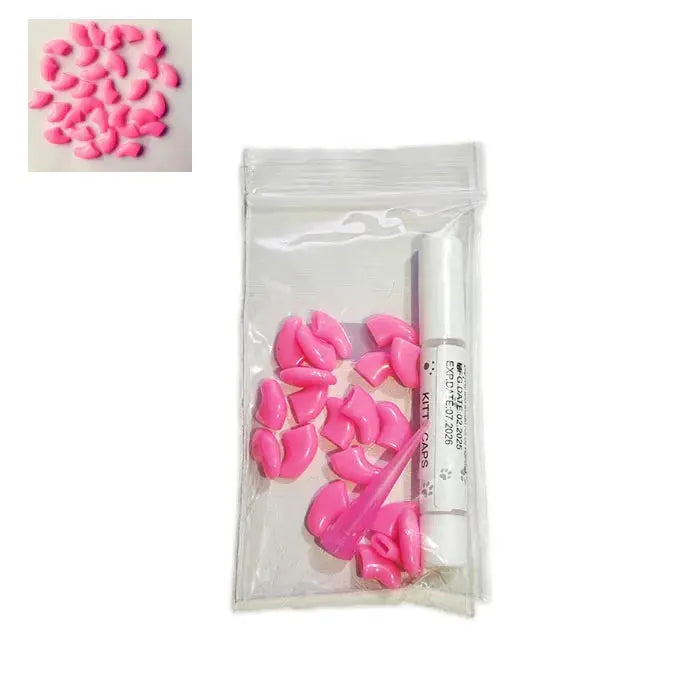 Cat Nail Caps | Soft Plastic With Glue | PriceLows™