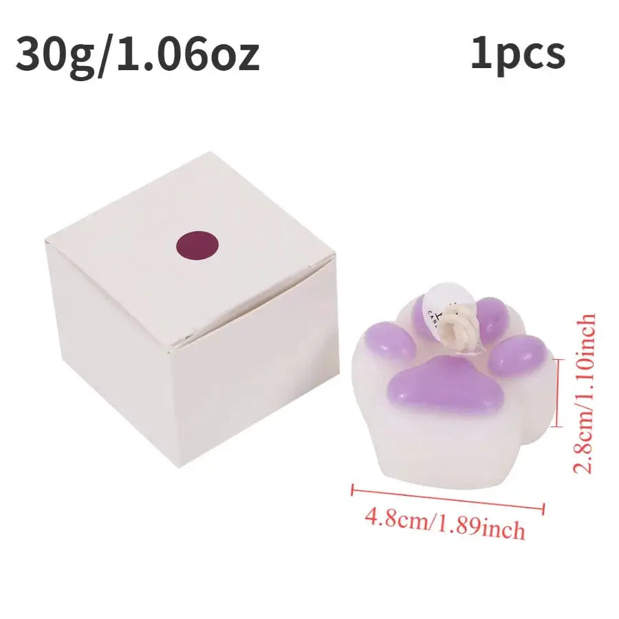 Cat Paw Scented Candle | Soy Wax Aromatherapy | PriceLows™
