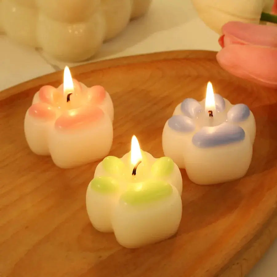 Cat Paw Scented Candle | Soy Wax Aromatherapy | PriceLows™