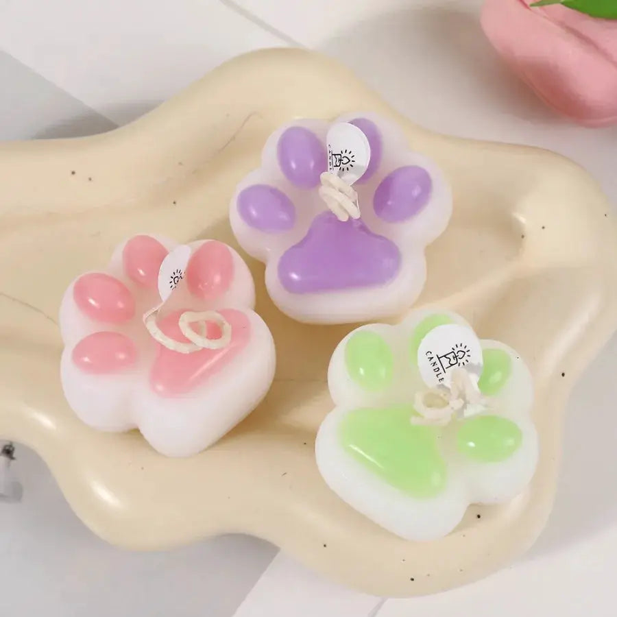 Cat Paw Scented Candle | Soy Wax Aromatherapy | PriceLows™