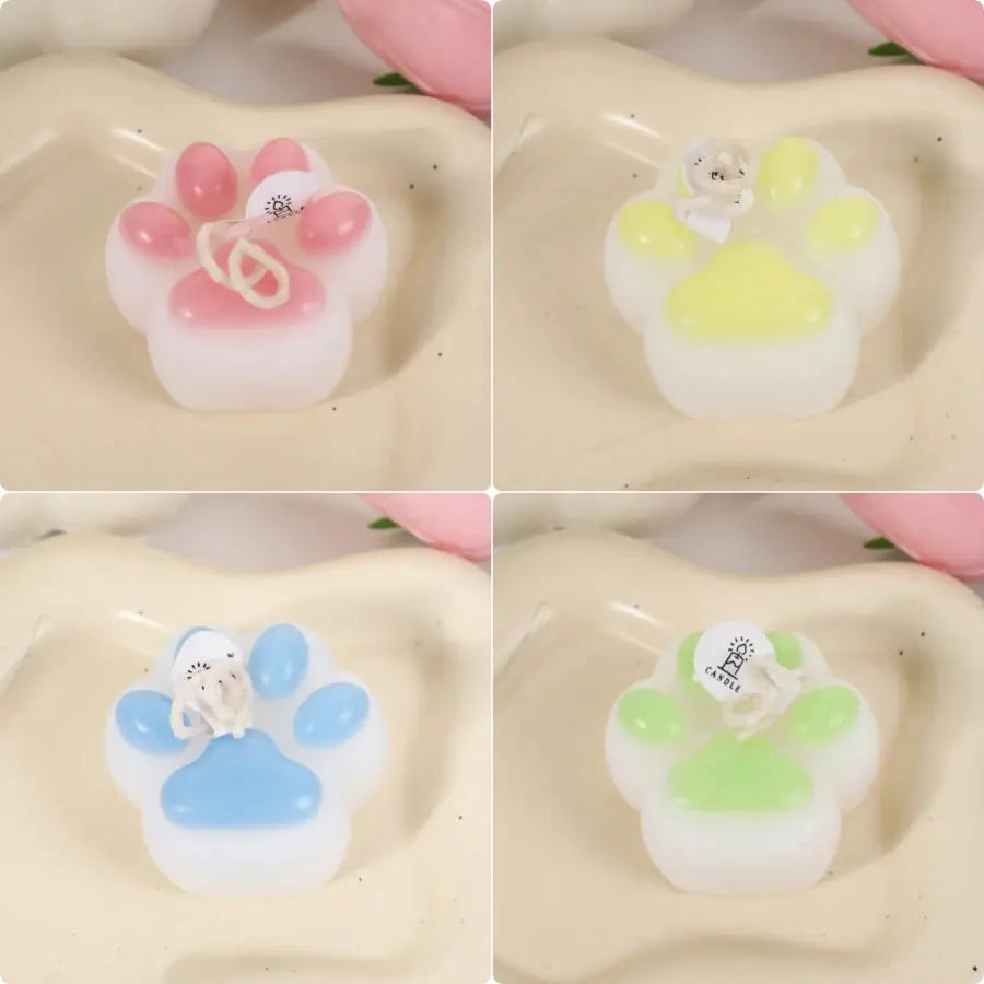 Cat Paw Scented Candle | Soy Wax Aromatherapy | PriceLows™