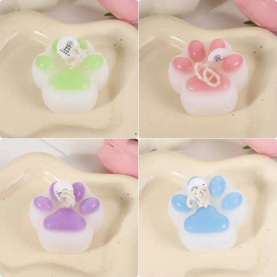 Cat Paw Scented Candle | Soy Wax Aromatherapy | PriceLows™