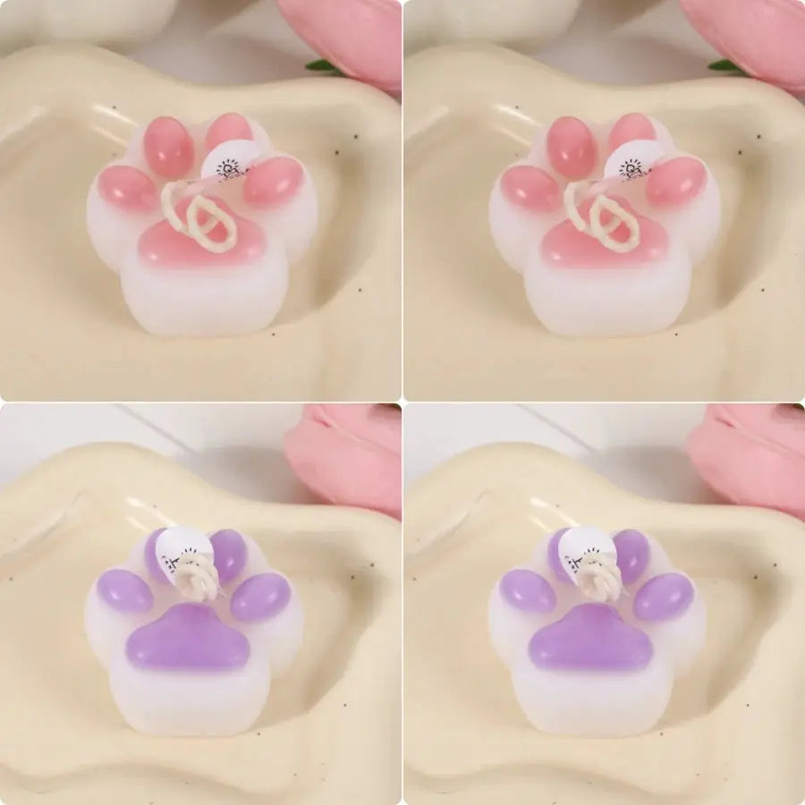 Cat Paw Scented Candle | Soy Wax Aromatherapy | PriceLows™