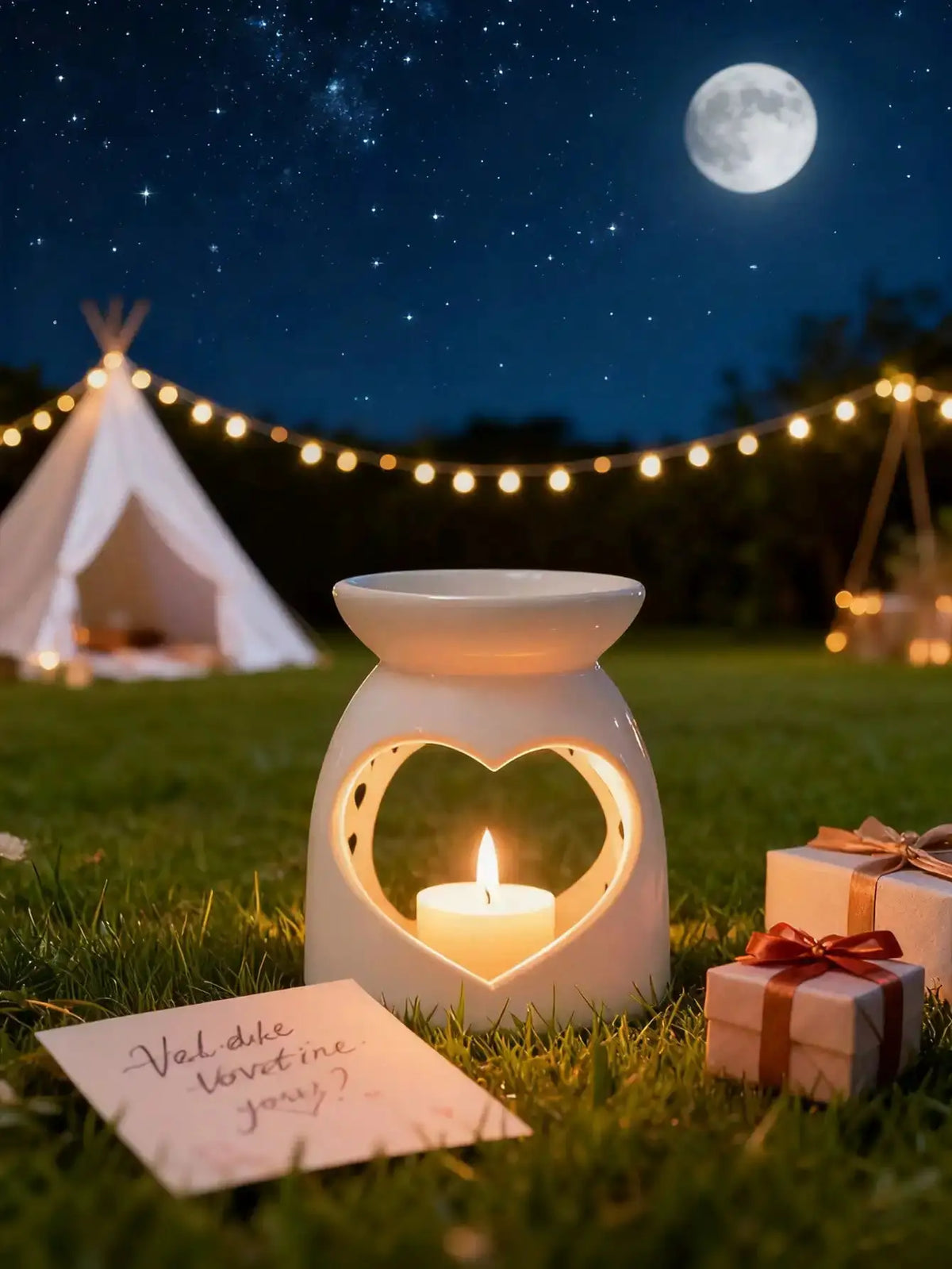 Ceramic Tealight Burner | Hollow Out Shape | PriceLows™