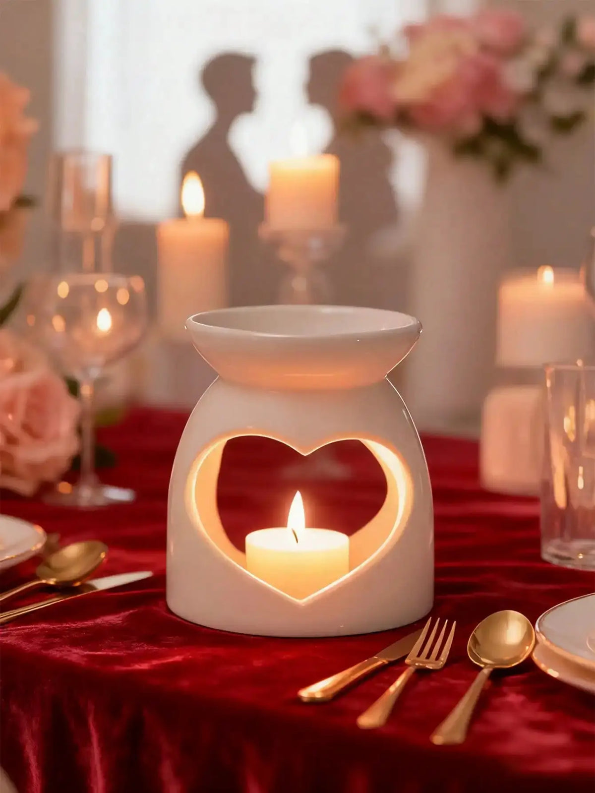 Ceramic Tealight Burner | Hollow Out Shape | PriceLows™