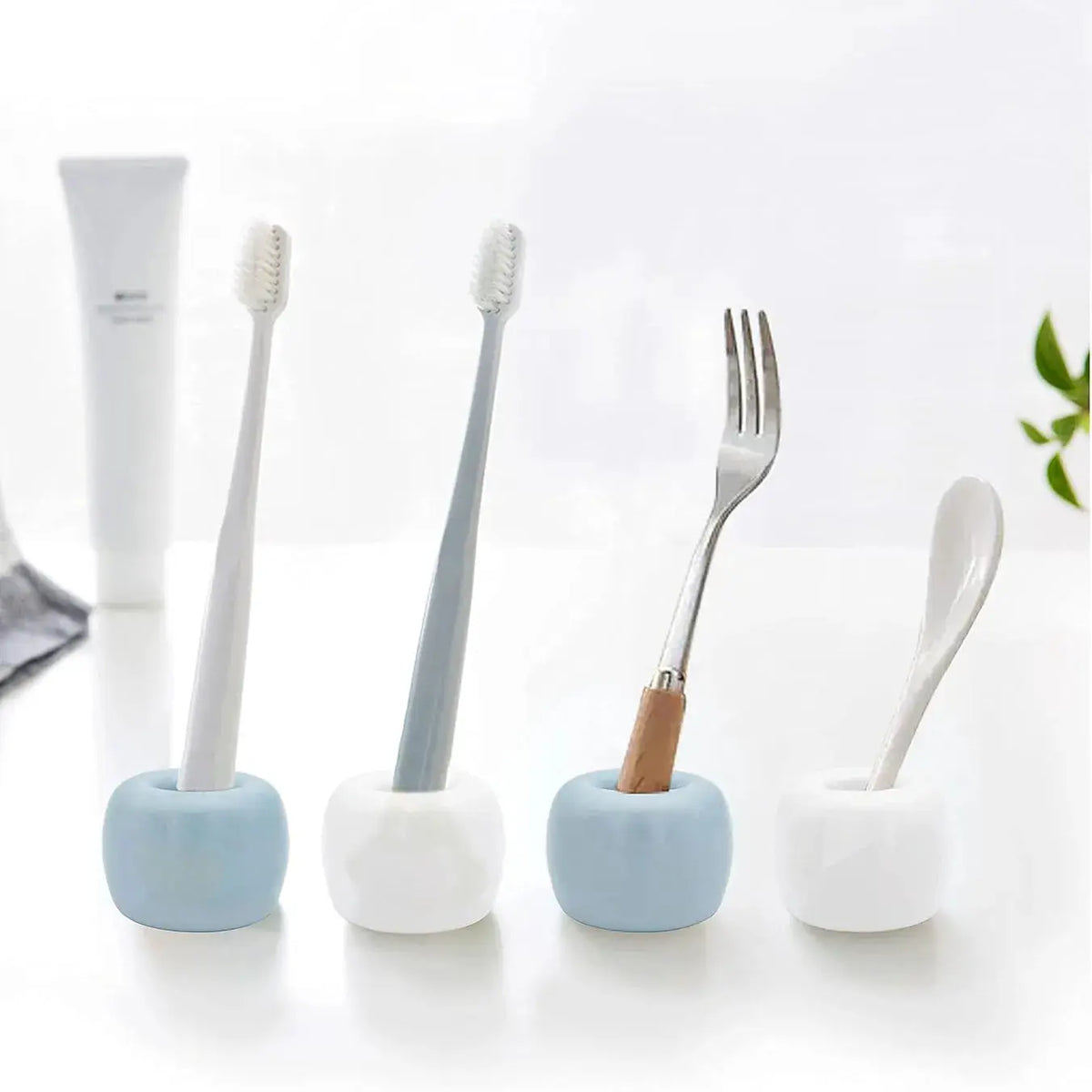 Ceramic Toothbrush Holder | Easy Clean | PriceLows™