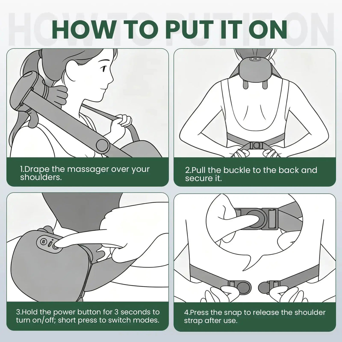 Cervical Massager | Cordless Heating | PriceLows™