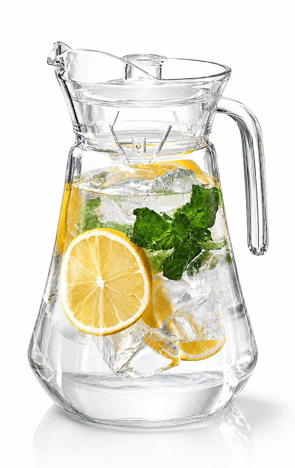 Barcelona Acrylic Pitcher with Lid | 49 oz | Acrylic | Entertaining