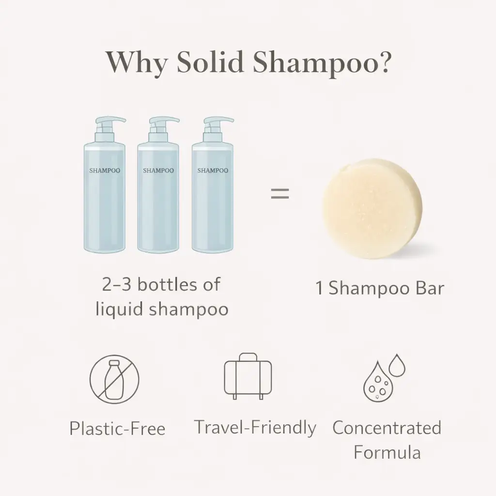Natural Shampoo Bar with Edelweiss & pH Balancing Citric Acid from PriceLows™
