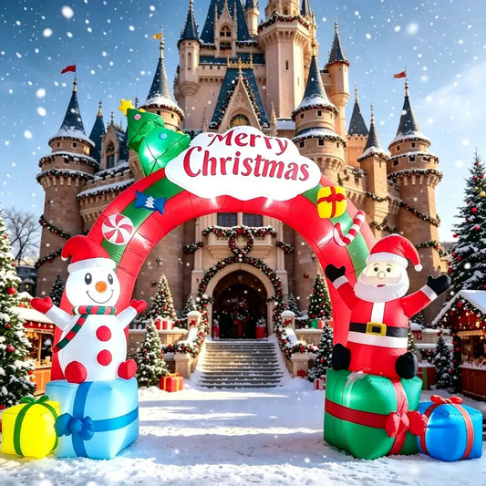 Christmas Inflatable Arch | 12.5 Ft | PriceLows™