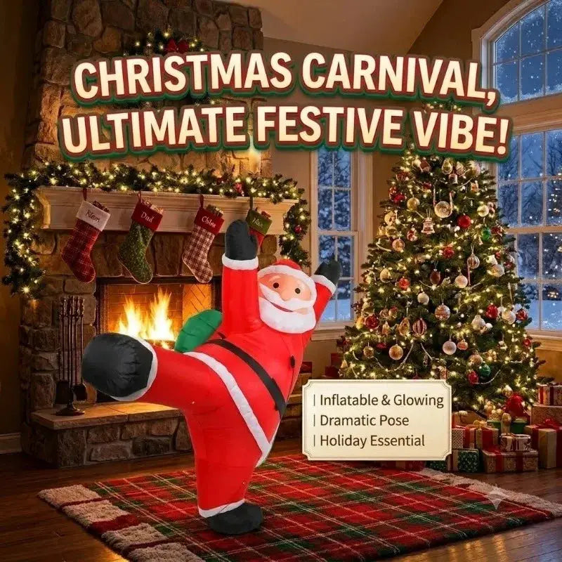 Christmas Inflatable | Climbing Santa | PriceLows™