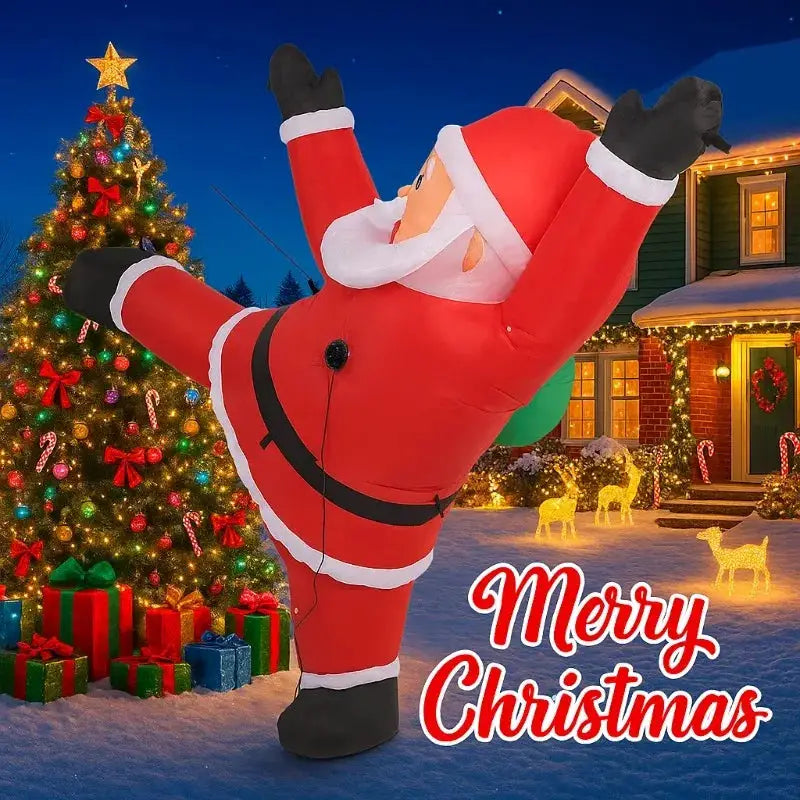 Christmas Inflatable | Climbing Santa | PriceLows™