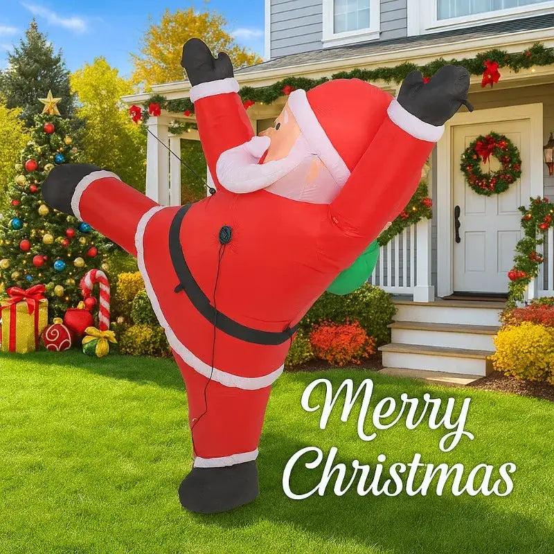 Christmas Inflatable | Climbing Santa | PriceLows™
