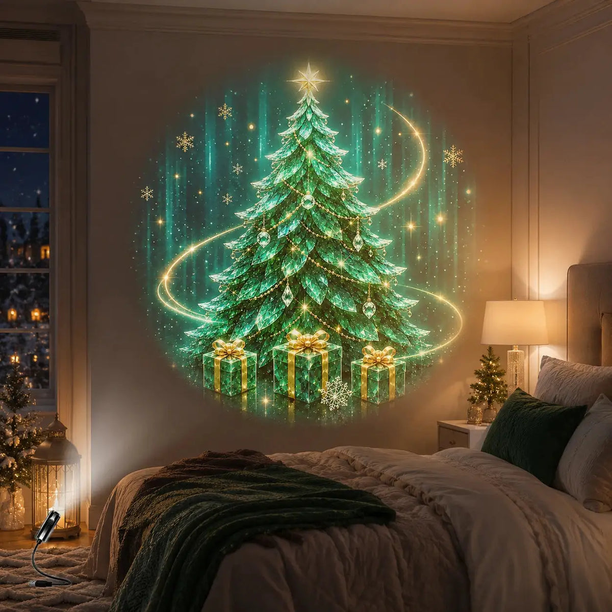 Christmas Projection Lamp | USB Powered | PriceLows™