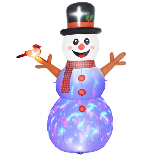 Christmas Snowman Inflatable | 7.9ft | PriceLows™