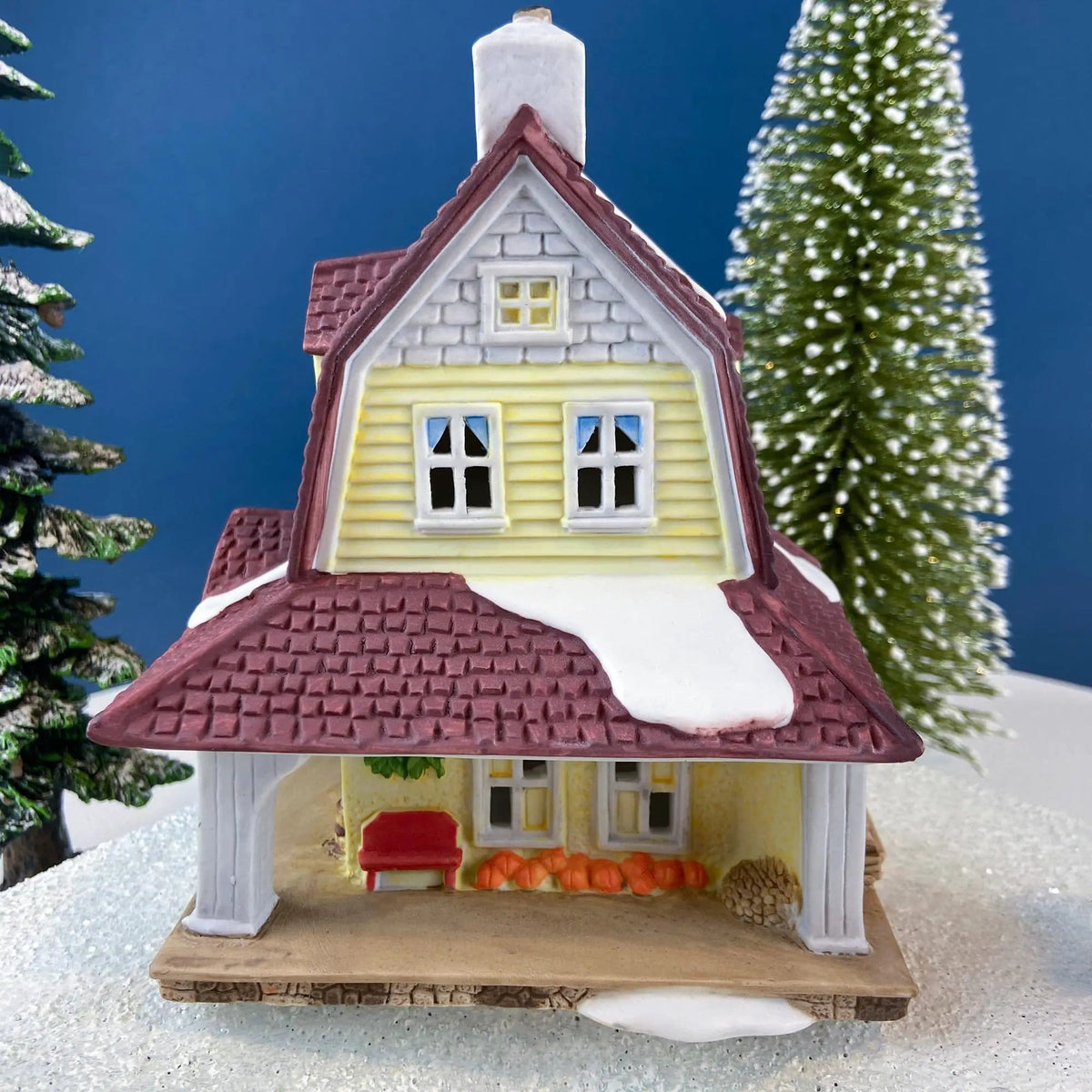 Christmas Village Van Tassel Manor by Department 56 | Enchanted New England Village Series | Illuminated Holiday House or Retail Decor | Collectors & Hosts