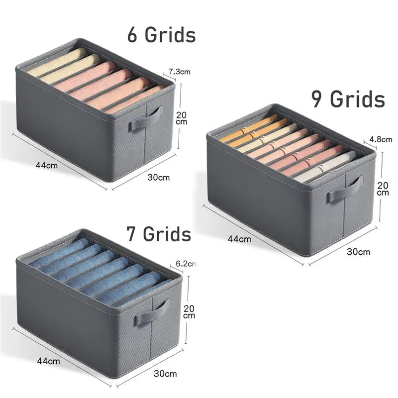 Cloth Pants Storage Box | Foldable Dividers | PriceLows™