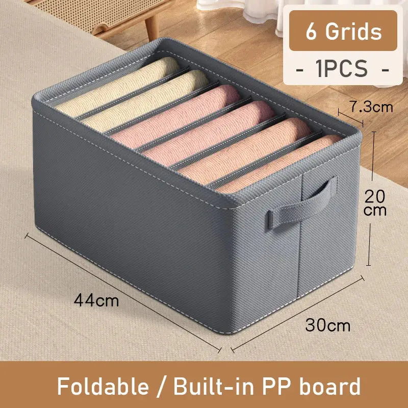 Cloth Pants Storage Box | Foldable Dividers | PriceLows™