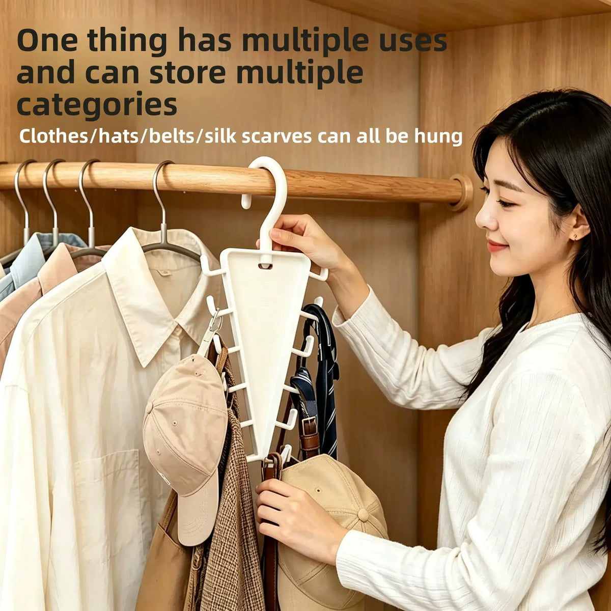 Clothes Hanger | V Shape 12 Hooks | PriceLows™