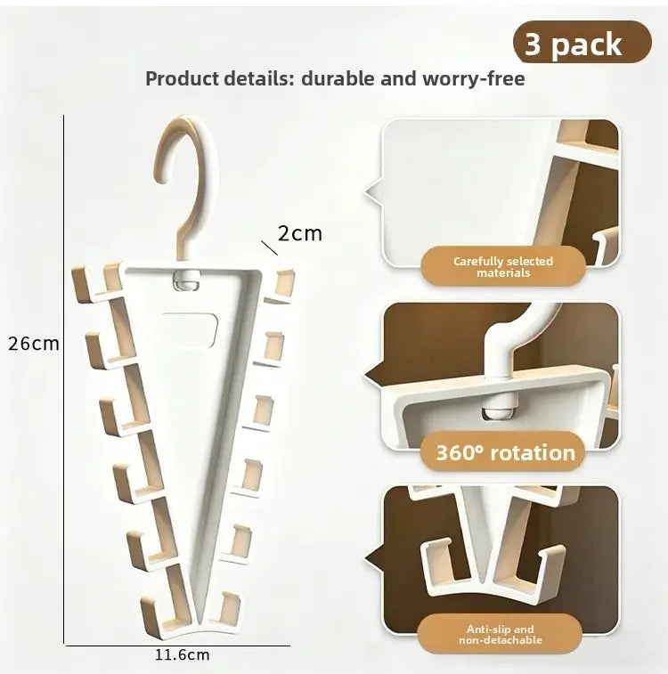 Clothes Hanger | V Shape 12 Hooks | PriceLows™