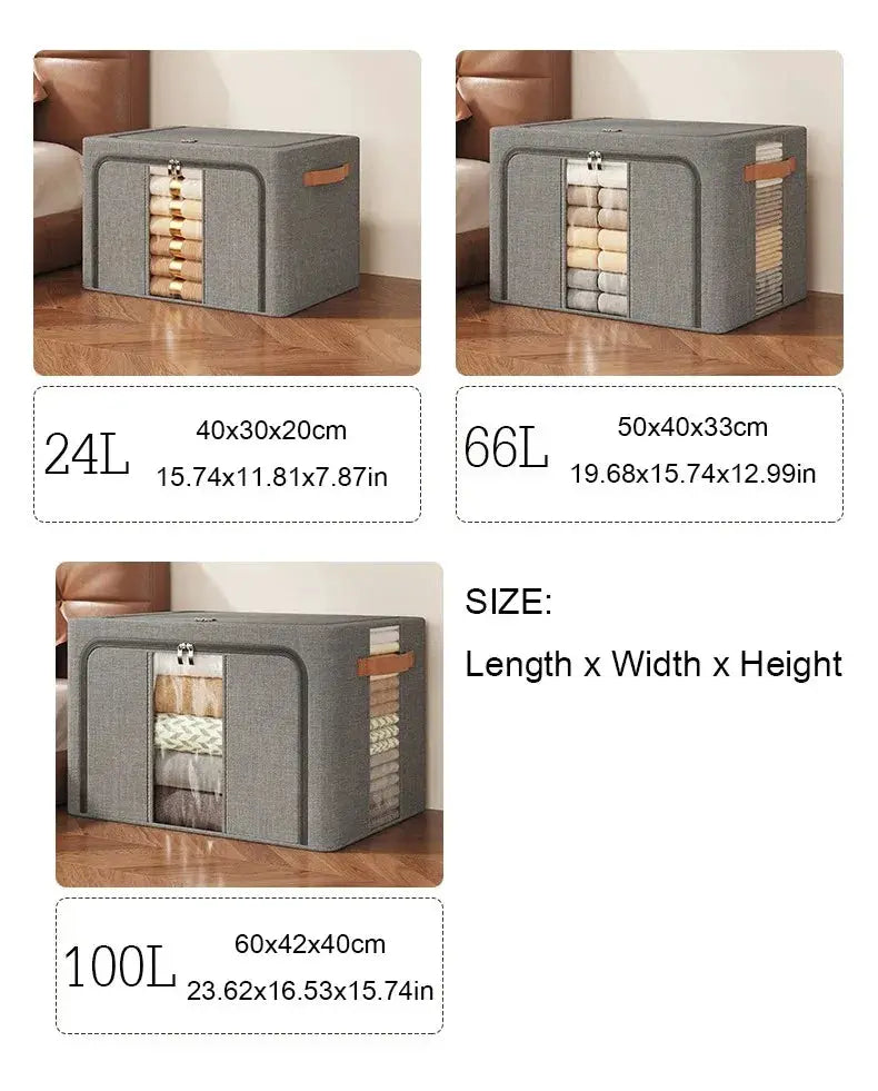 Clothes Storage Bag | Steel Frame | PriceLows™