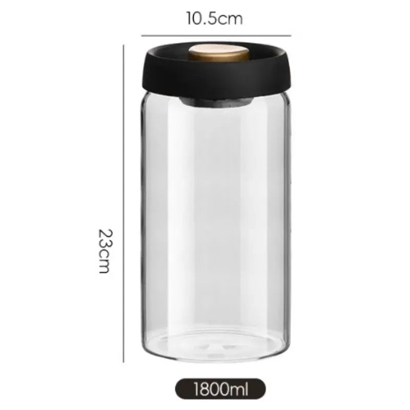Coffee Beans Storage Jar | Glass Bottle | PriceLows™
