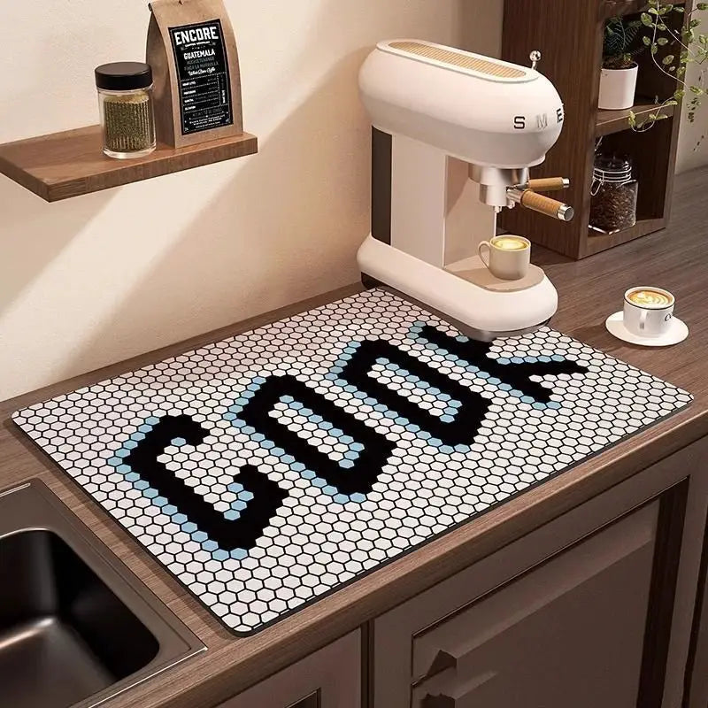 Coffee Machine Mat | Waterproof Rubber | PriceLows™